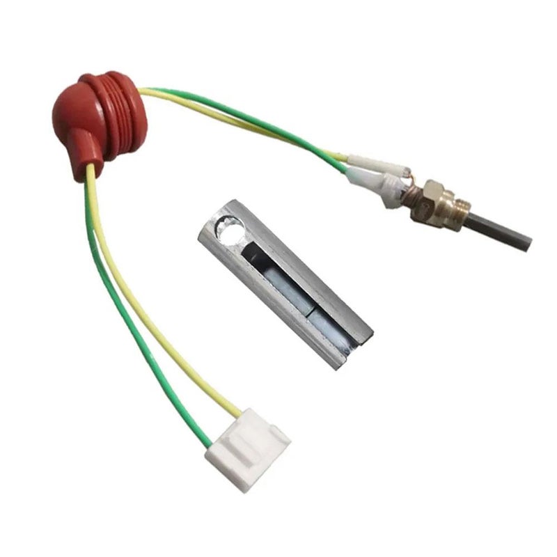 Ceramic glow plug parking heater, 12V silicon nitride red cap piston air heater accessories ignition needle